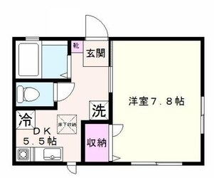 ホリーズ　ドミサイル（ｈｏｌｅｙ’ｓ　ｄｏｍｉｃｉｌｅ）の物件間取画像